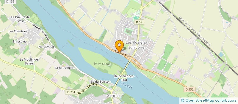 localisation de l'entreprise MG-TERRE à GENNES-VAL-DE-LOIRE