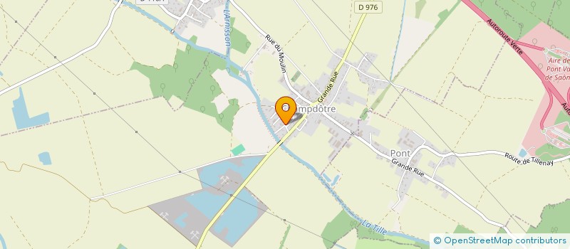 localisation de l'entreprise MG TOITURE  CHAMPDOTRE