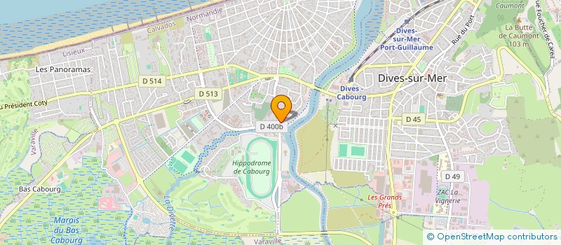 localisation de l'entreprise MG TRADE SERVICES  CABOURG