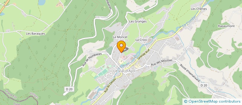 localisation de l'entreprise MG TRANSACTIONS  GIRMONT-VAL-D'AJOL