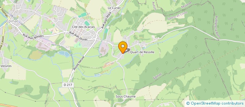 localisation de l'entreprise MG TRANSPORT EXPRESS  EPINAC