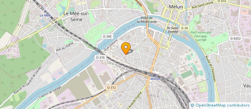 localisation de l'entreprise MG TRANSPORTS à MELUN