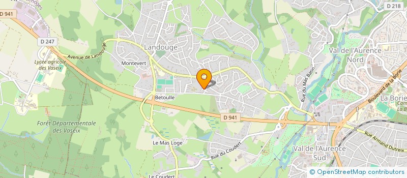 localisation de l'entreprise MG TRAVAUX à LIMOGES