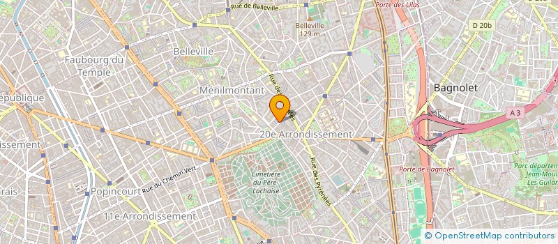 localisation de l'entreprise MG TRAVEL  PARIS