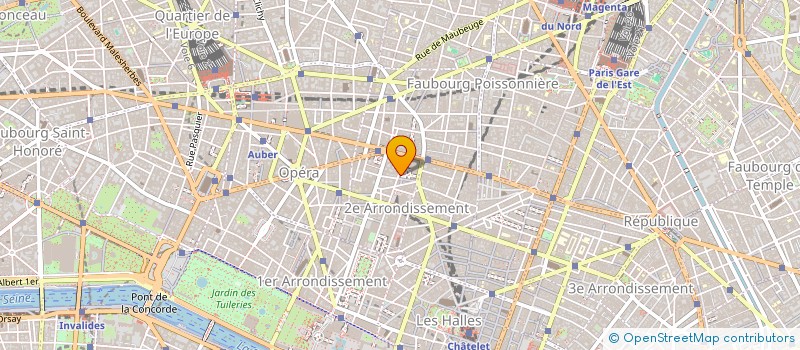 localisation de l'entreprise MG TRENTE QUATRE à PARIS