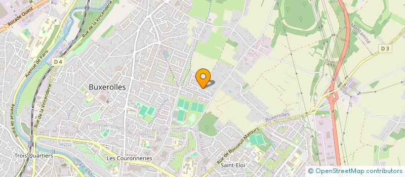 localisation de l'entreprise MG VIDEO à BUXEROLLES