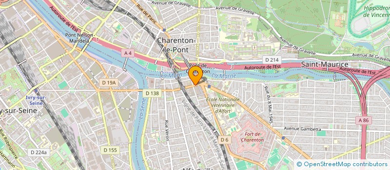 localisation de l'entreprise MG2 IMMOBILIER à MAISONS-ALFORT