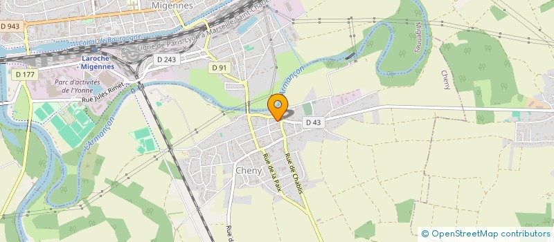 localisation de l'entreprise MG2A  CHARMOY