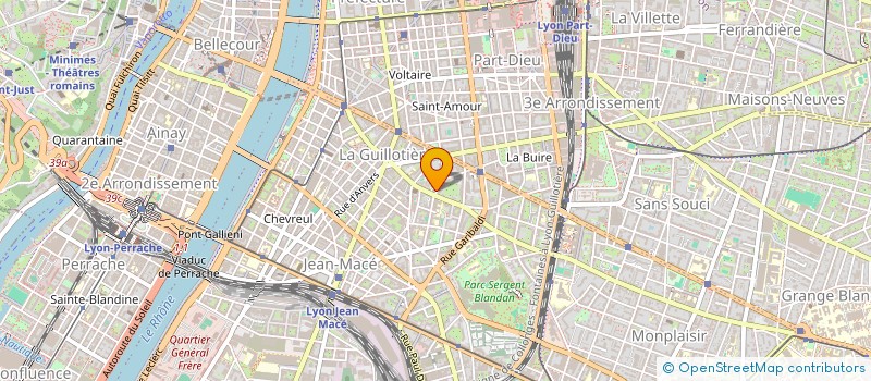 localisation de l'entreprise MG2A BAT  LYON