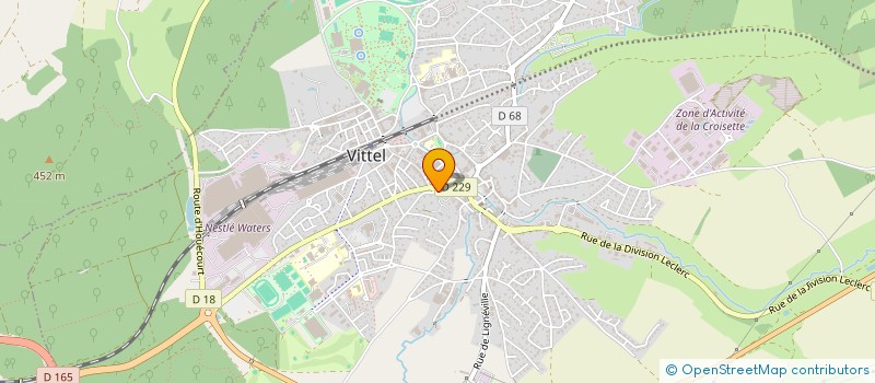 localisation de l'entreprise MG2C  VITTEL