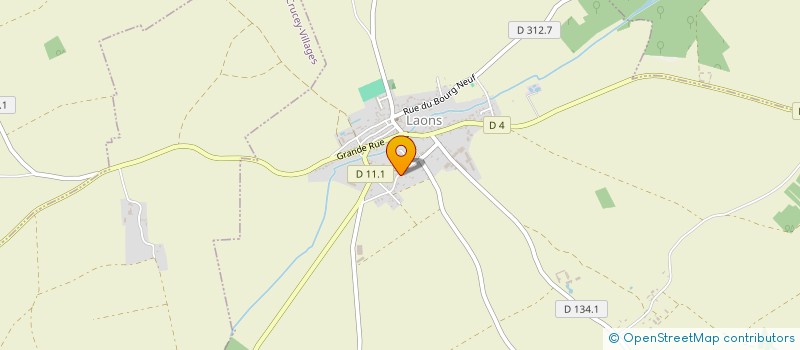 localisation de l'entreprise MG2D à LAONS