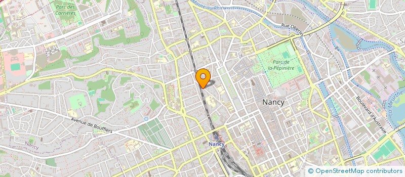 localisation de l'entreprise MG2IMMO  NANCY