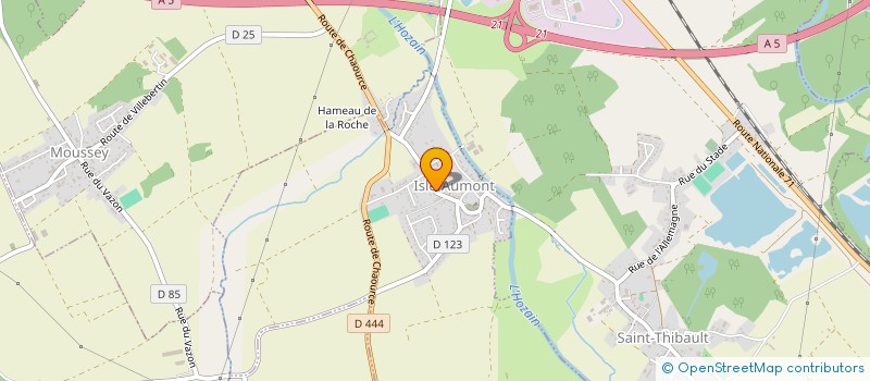 localisation de l'entreprise MG2L  ISLE-AUMONT