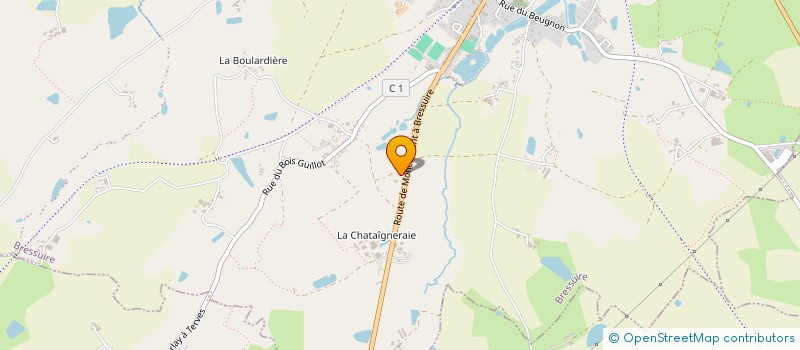 localisation de l'entreprise MG2N IMMO  BRESSUIRE