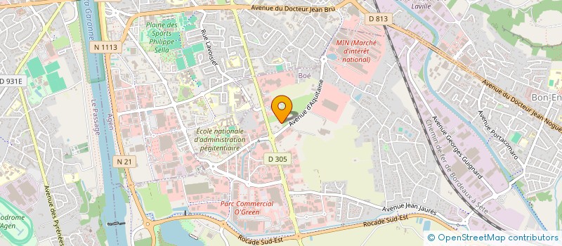 localisation de l'entreprise MG2P ENERGIE  BOE