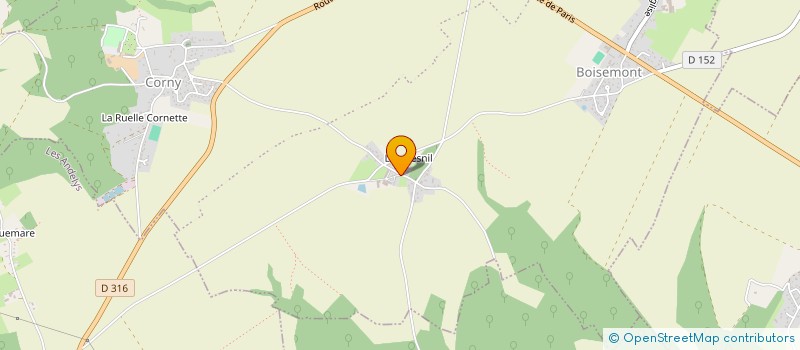 localisation de l'entreprise MG2R  FRENELLES-EN-VEXIN