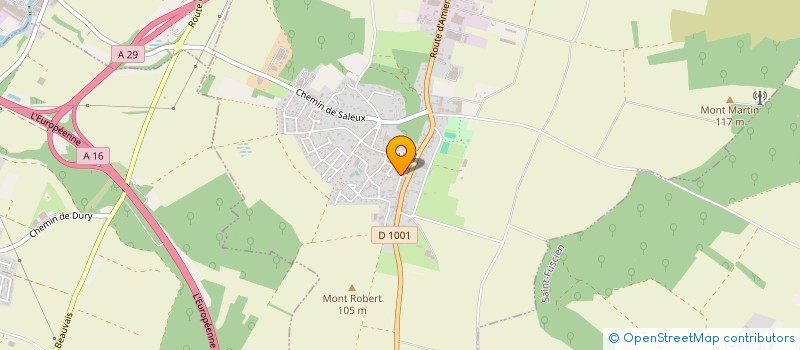 localisation de l'entreprise MG2TS  DURY