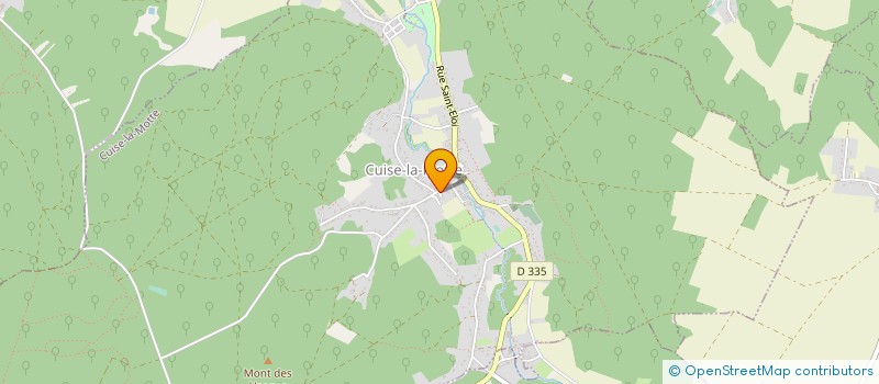 localisation de l'entreprise MG3R  CUISE-LA-MOTTE