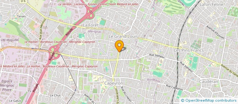 localisation de l'entreprise MG3S IMMO à RUEIL-MALMAISON