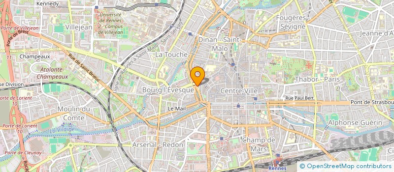 localisation de l'entreprise MGA  RENNES