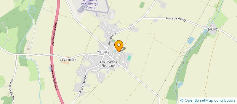 localisation de l'entreprise MGA à VIMORY