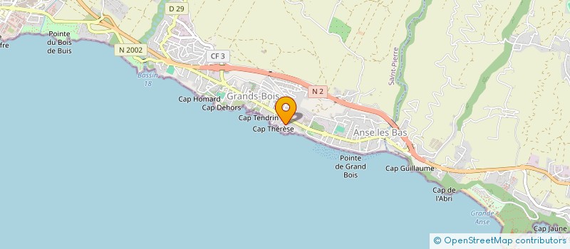 localisation de l'entreprise MGA  SAINT-PIERRE