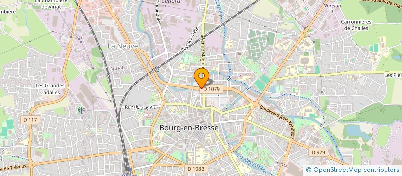 localisation de l'entreprise MGA BARBER à BOURG-EN-BRESSE