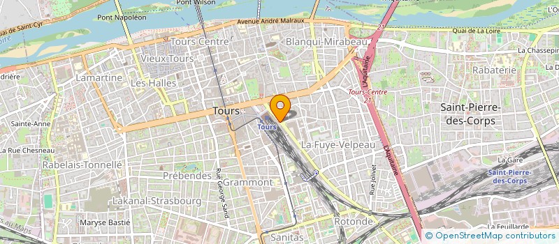 localisation de l'entreprise MGA CONSEIL  TOURS