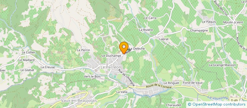 localisation de l'entreprise MGA CONSEILS  LE PERREON