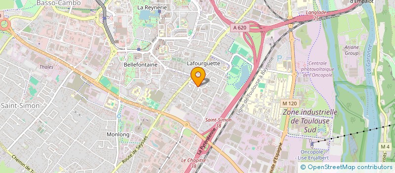 localisation de l'entreprise MGA'F à TOULOUSE