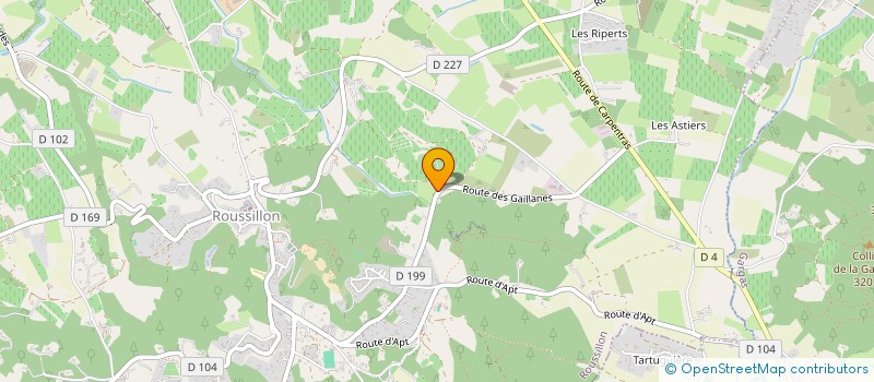 localisation de l'entreprise MGA INNOV  ROUSSILLON