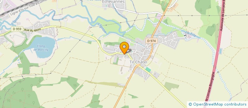 localisation de l'entreprise MGA LA ROCHE  TIL-CHATEL