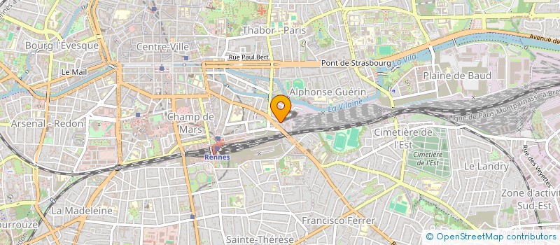 localisation de l'entreprise MGA PROPRETE  RENNES