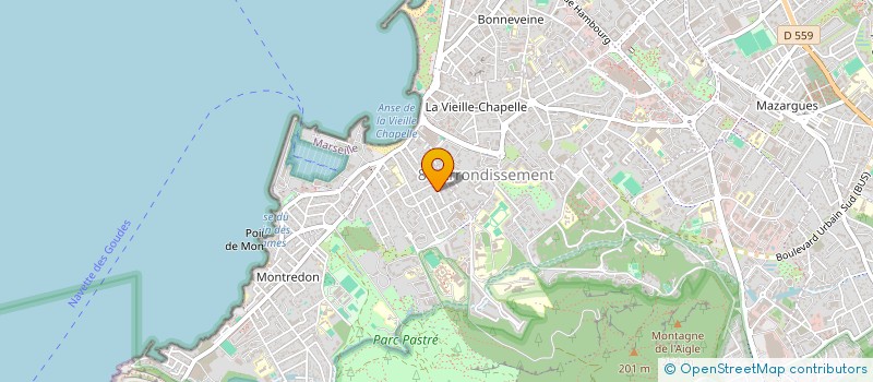 localisation de l'entreprise MGA RED POINT à MARSEILLE