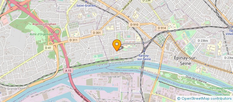 localisation de l'entreprise MGA SECURITE  EPINAY-SUR-SEINE