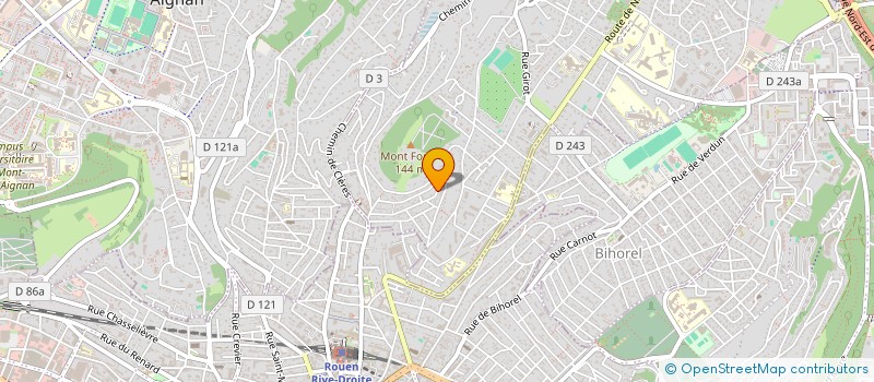 localisation de l'entreprise MGAM à BOIS-GUILLAUME