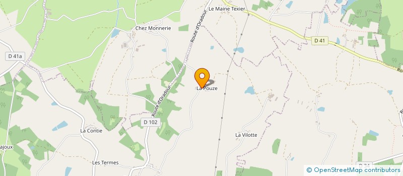 localisation de l'entreprise MGAMES à ORADOUR-SUR-VAYRES