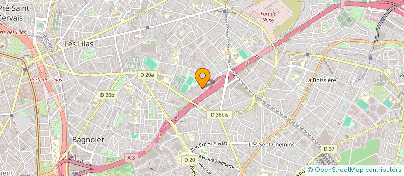 localisation de l'entreprise MGB  ROMAINVILLE