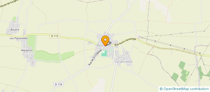 localisation de l'entreprise MGB  SAINT-MARD