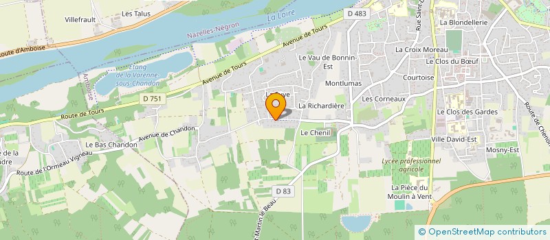 localisation de l'entreprise MGB  AMBOISE