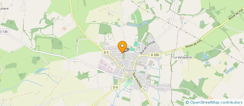 localisation de l'entreprise MGB  CHAUVE