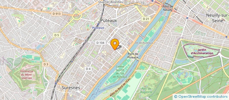 localisation de l'entreprise MGB CONSEIL  PUTEAUX