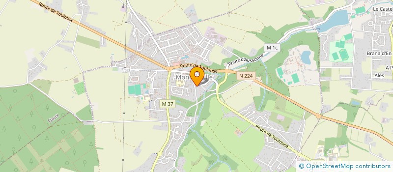 localisation de l'entreprise MGB ENTREPRISE GENERALE DU BATIMENT  MONDONVILLE