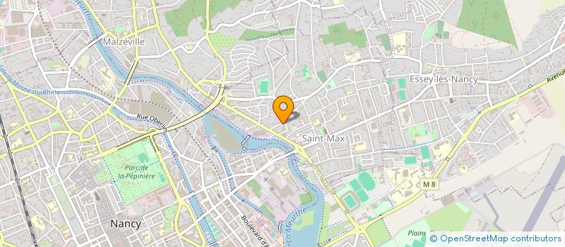 localisation de l'entreprise MGB FAMILY  SAINT-MAX