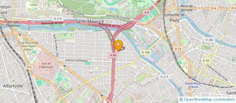 localisation de l'entreprise MGB FIGUIER à MAISONS-ALFORT