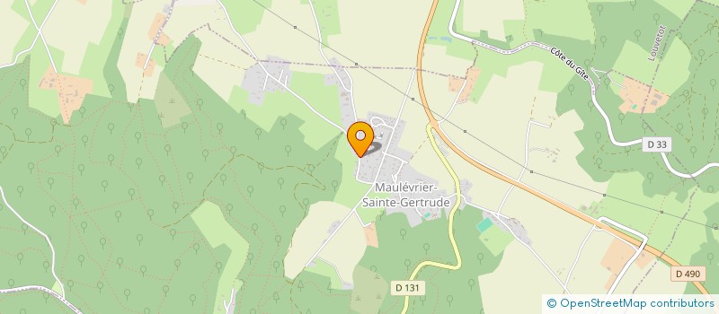 localisation de l'entreprise MGB IMSOL  MAULEVRIER-SAINTE-GERTRUDE