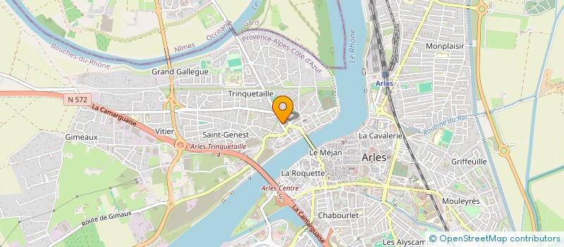 localisation de l'entreprise MGB NOTAIRES  ARLES