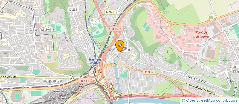 localisation de l'entreprise MGB SECURITER  HARFLEUR