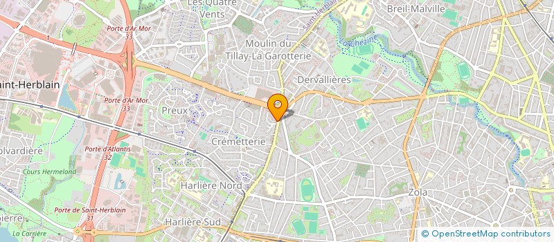 localisation de l'entreprise MGB SOLUTION à SAINT-HERBLAIN