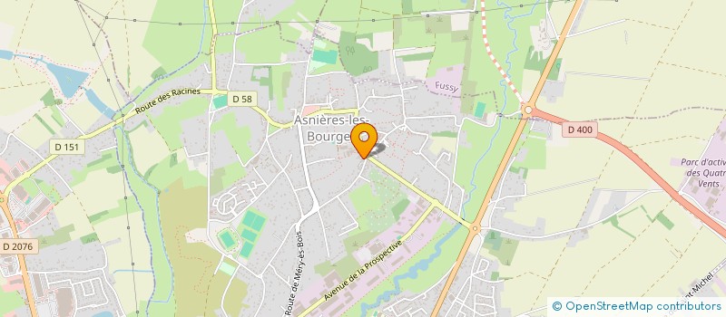 localisation de l'entreprise MGBA  BOURGES